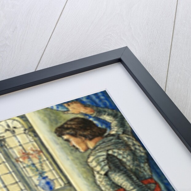 Sir Owen greets the Lady of the Fountain by Walter Crane